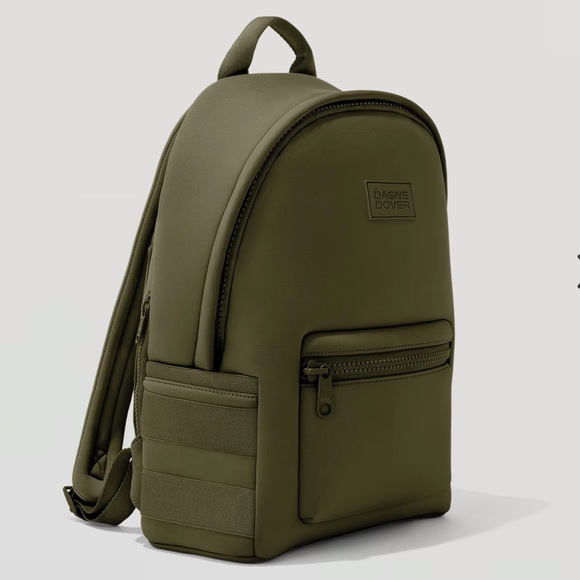 Dagne Dover Dakota Neoprene Backpack Forest Moss Green - Picture 2 of 14